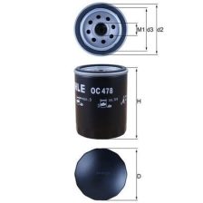Oil Filter KNECHT OC 478