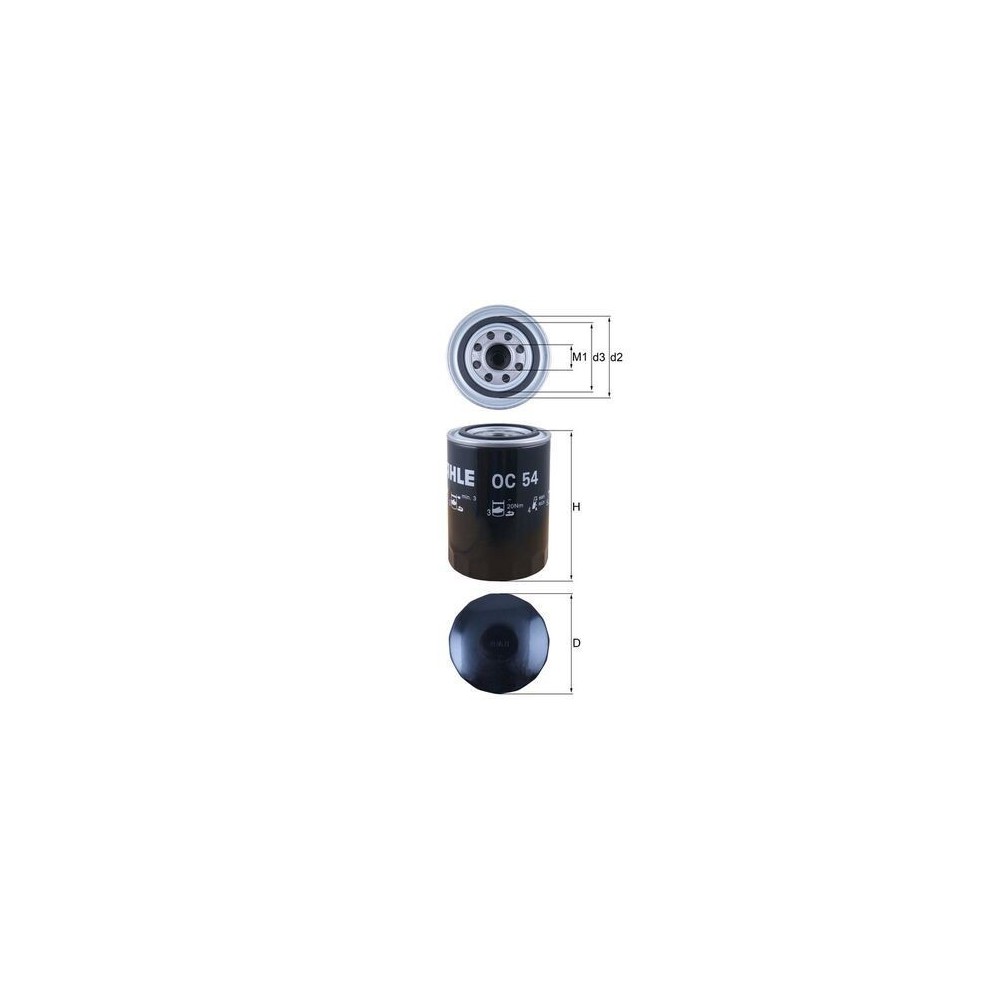 Oil Filter KNECHT OC 54