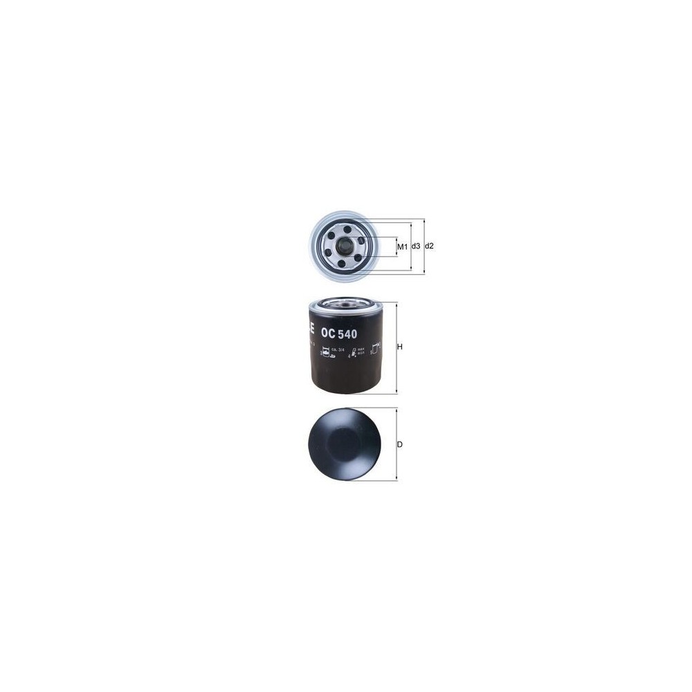 Oil Filter KNECHT OC 540