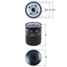 Oil Filter KNECHT OC 93