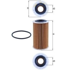 Oil Filter KNECHT OX 1267D