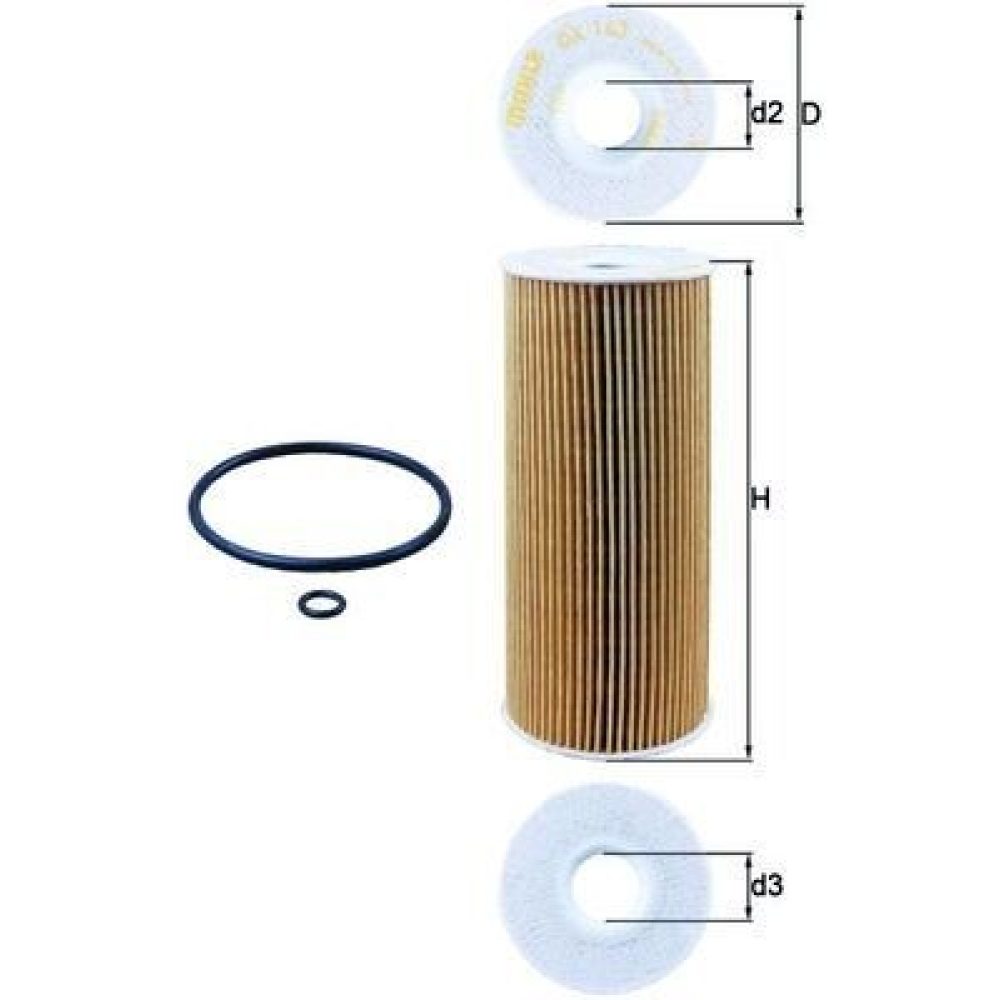 Oil Filter KNECHT OX 143D
