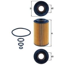 Oil Filter KNECHT OX 153/7D