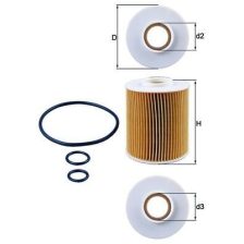 Oil Filter KNECHT OX 163/4D