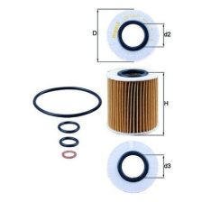Oil Filter KNECHT OX 166/1D