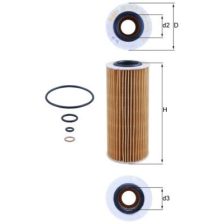 Oil Filter KNECHT OX 177/3D