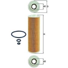 Oil Filter KNECHT OX 183/5D1