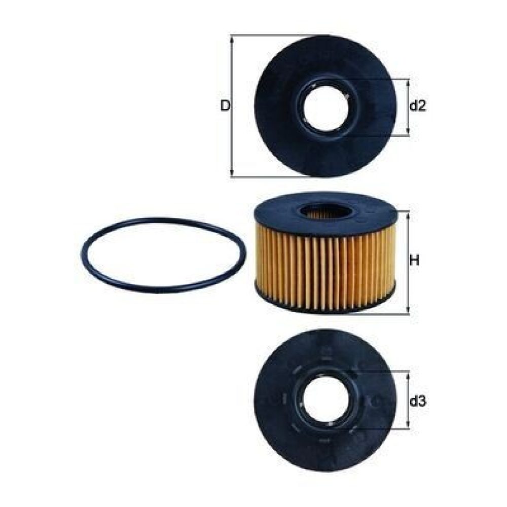 Oil Filter KNECHT OX 191D