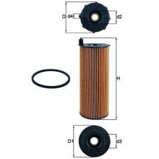 Oil Filter KNECHT OX 196/1D