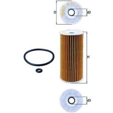 Oil Filter KNECHT OX 201D