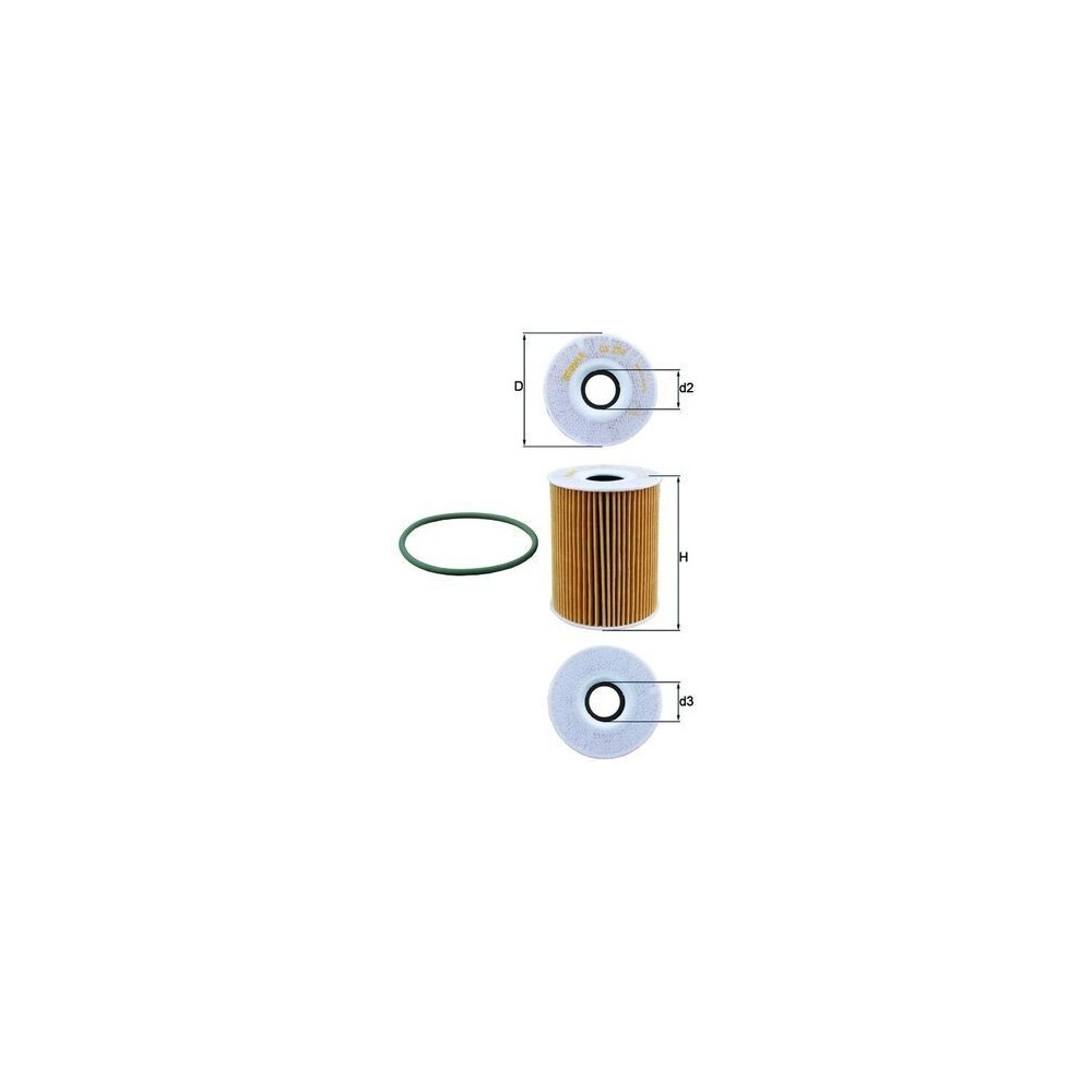 Oil Filter KNECHT OX 254D5