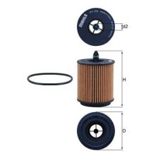 Oil Filter KNECHT OX 258D