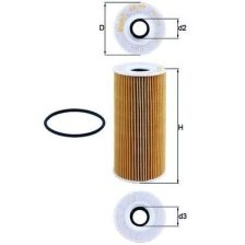 Oil Filter KNECHT OX 366D