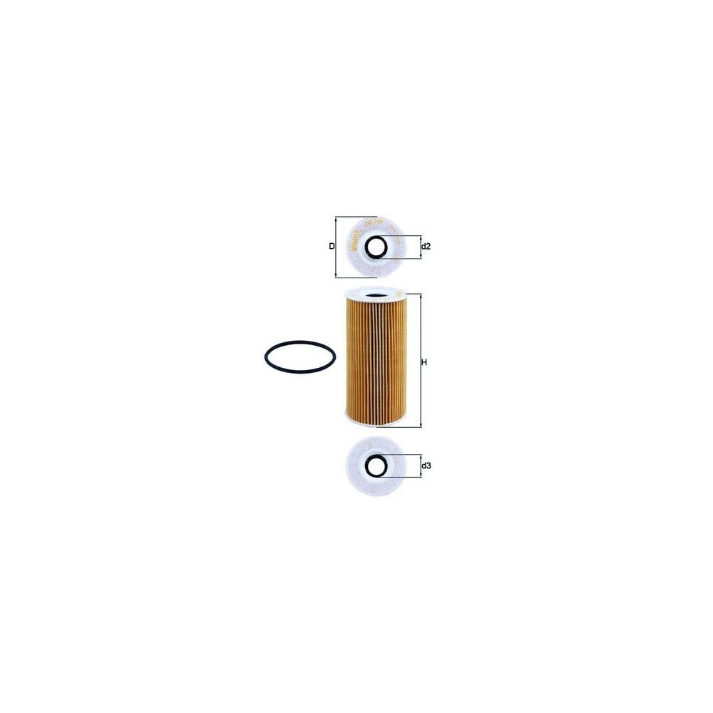 Oil Filter KNECHT OX 366D
