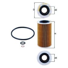 Oil Filter KNECHT OX 384D