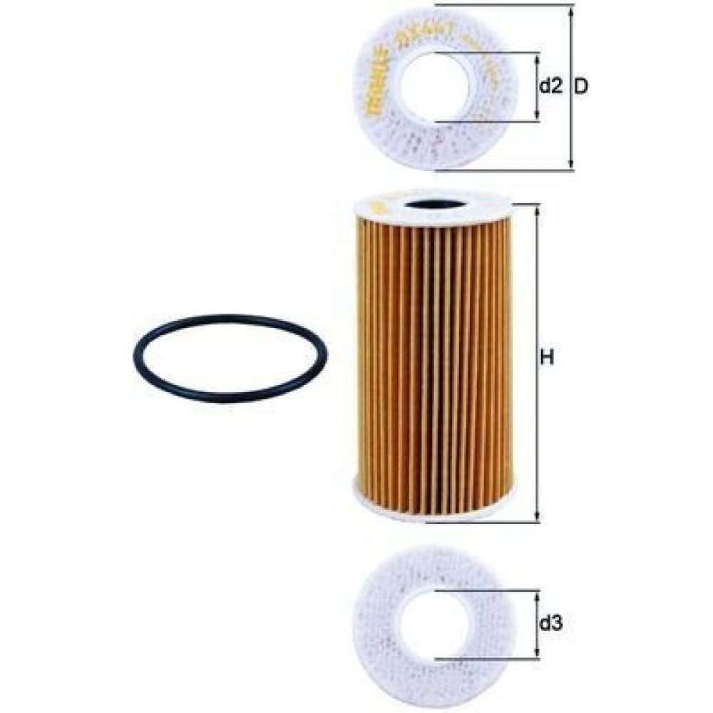 Oil Filter KNECHT OX 441D