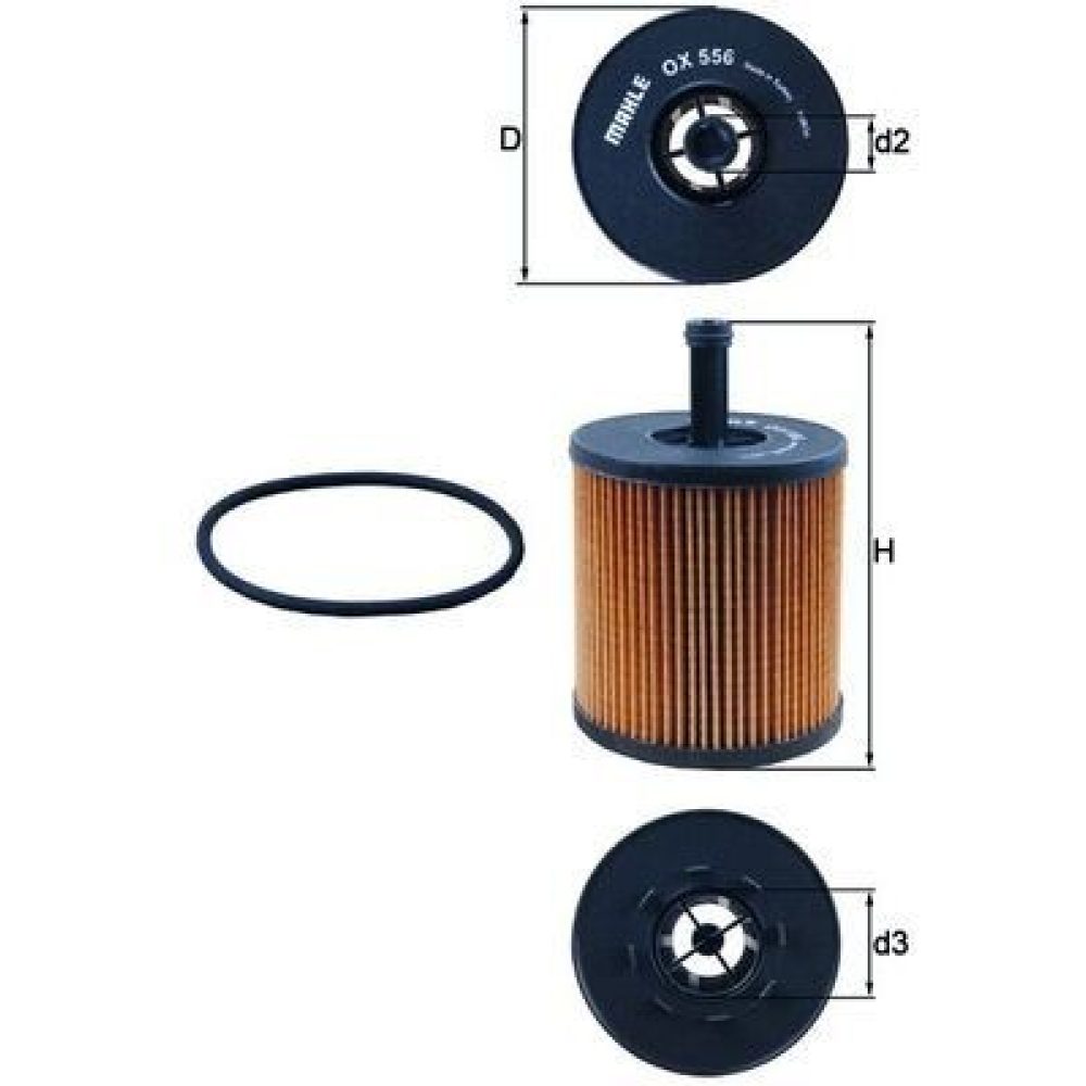 Oil Filter KNECHT OX 556D