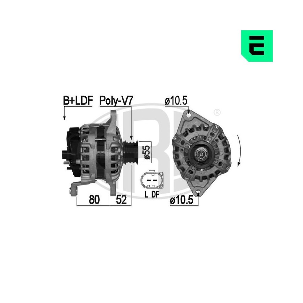 Alternator ERA 209057A