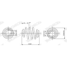 Suspension Spring MONROE SN2867