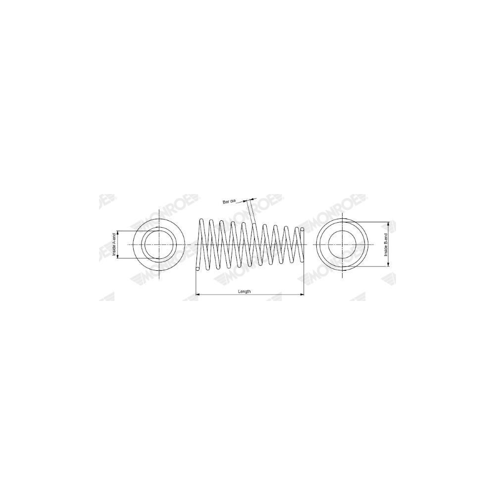 Suspension Spring MONROE SP3285