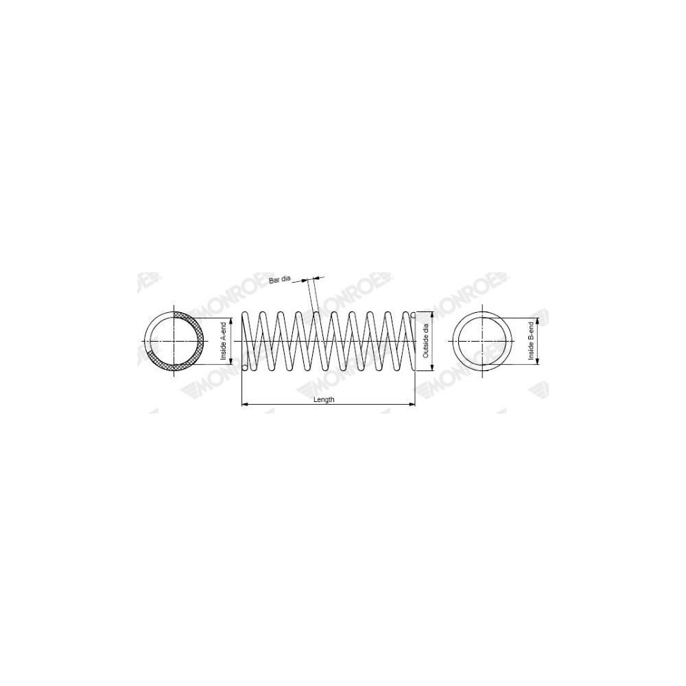 Suspension Spring MONROE SP3690