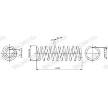 Suspension Spring MONROE SP3835