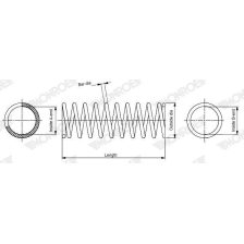 Suspension Spring MONROE SP4981
