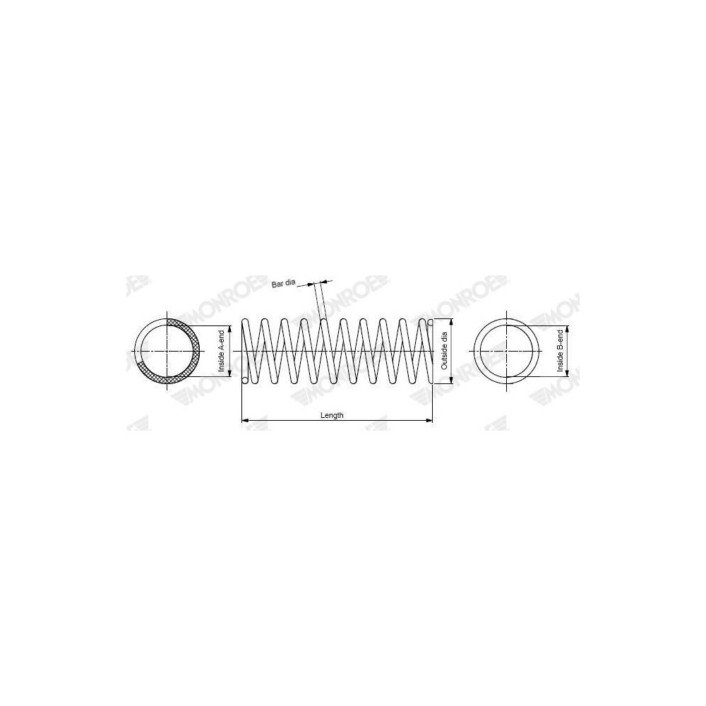 Suspension Spring MONROE SP4981