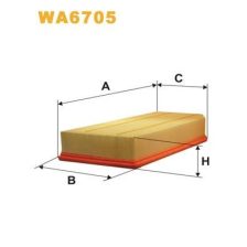 Air Filter WIX FILTERS WA6705