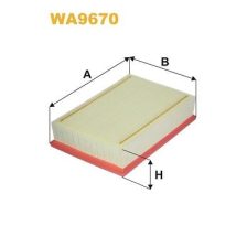 Air Filter WIX FILTERS WA9670