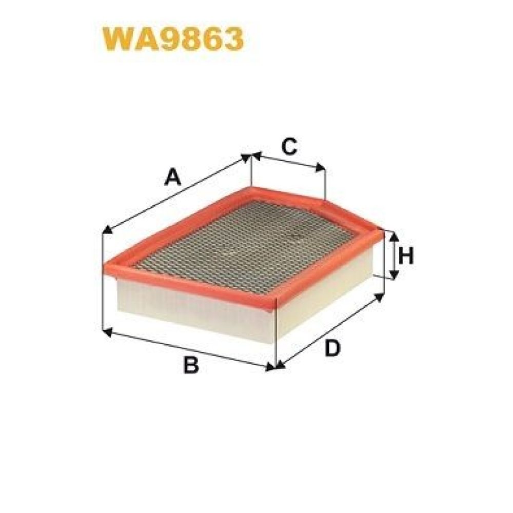 Air Filter WIX FILTERS WA9863