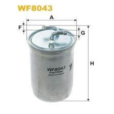 Fuel Filter WIX FILTERS WF8043