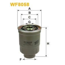 Fuel Filter WIX FILTERS WF8058