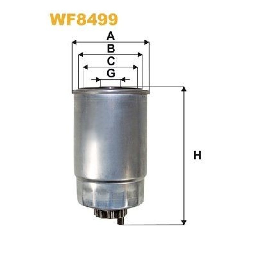 Fuel Filter WIX FILTERS WF8499