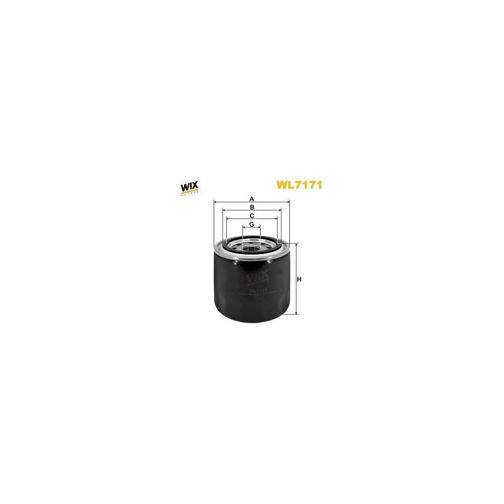 Oil Filter WIX FILTERS WL7171