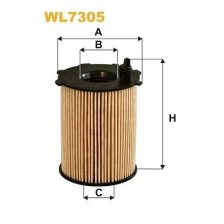 Oil Filter WIX FILTERS WL7305