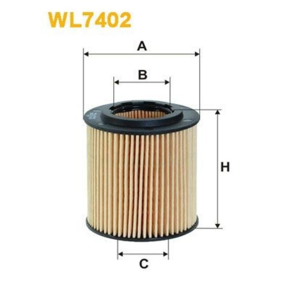 Oil Filter WIX FILTERS WL7402