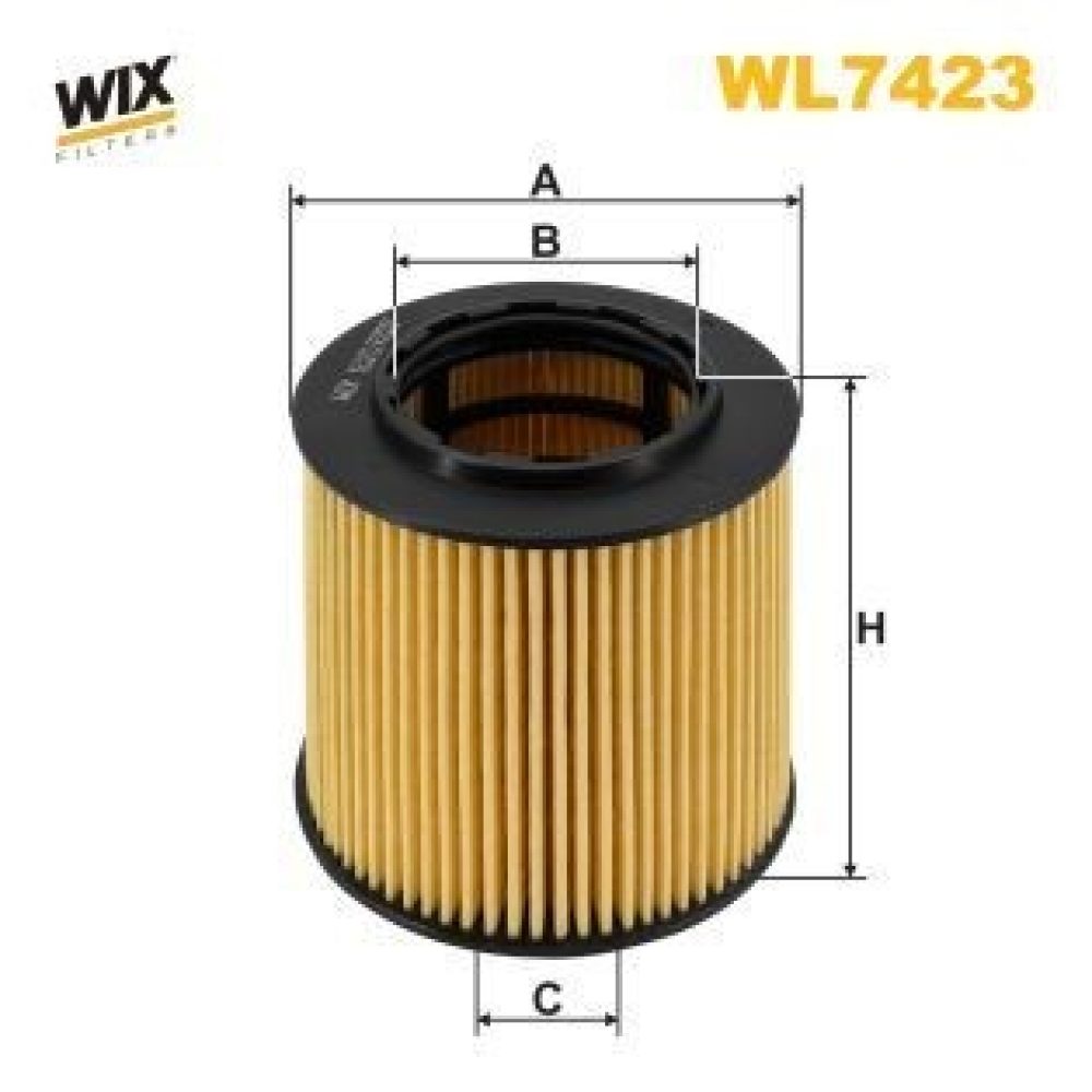 Oil Filter WIX FILTERS WL7423