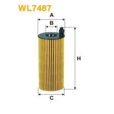 Oil Filter WIX FILTERS WL7487