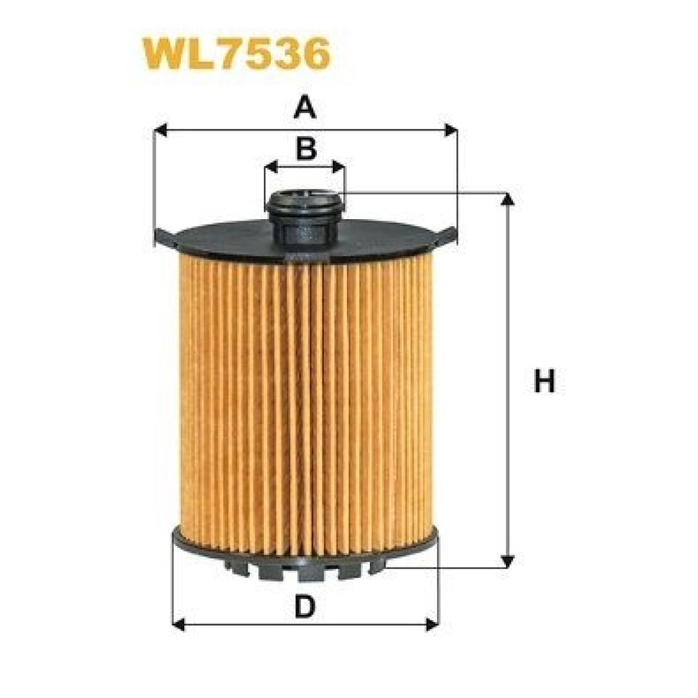 Oil Filter WIX FILTERS WL7536
