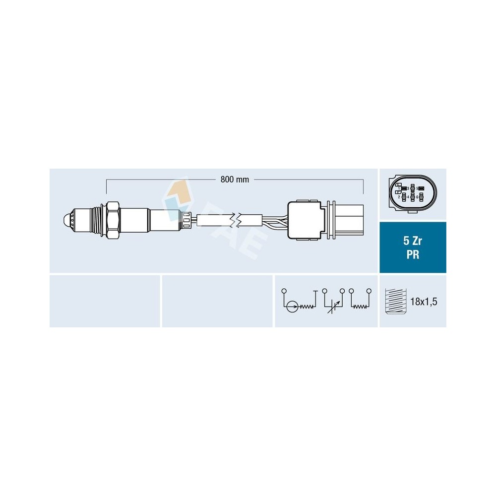 Lambda Sensor FAE 75051