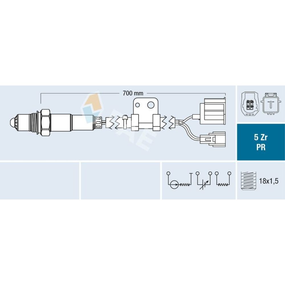 Lambda Sensor FAE 75088