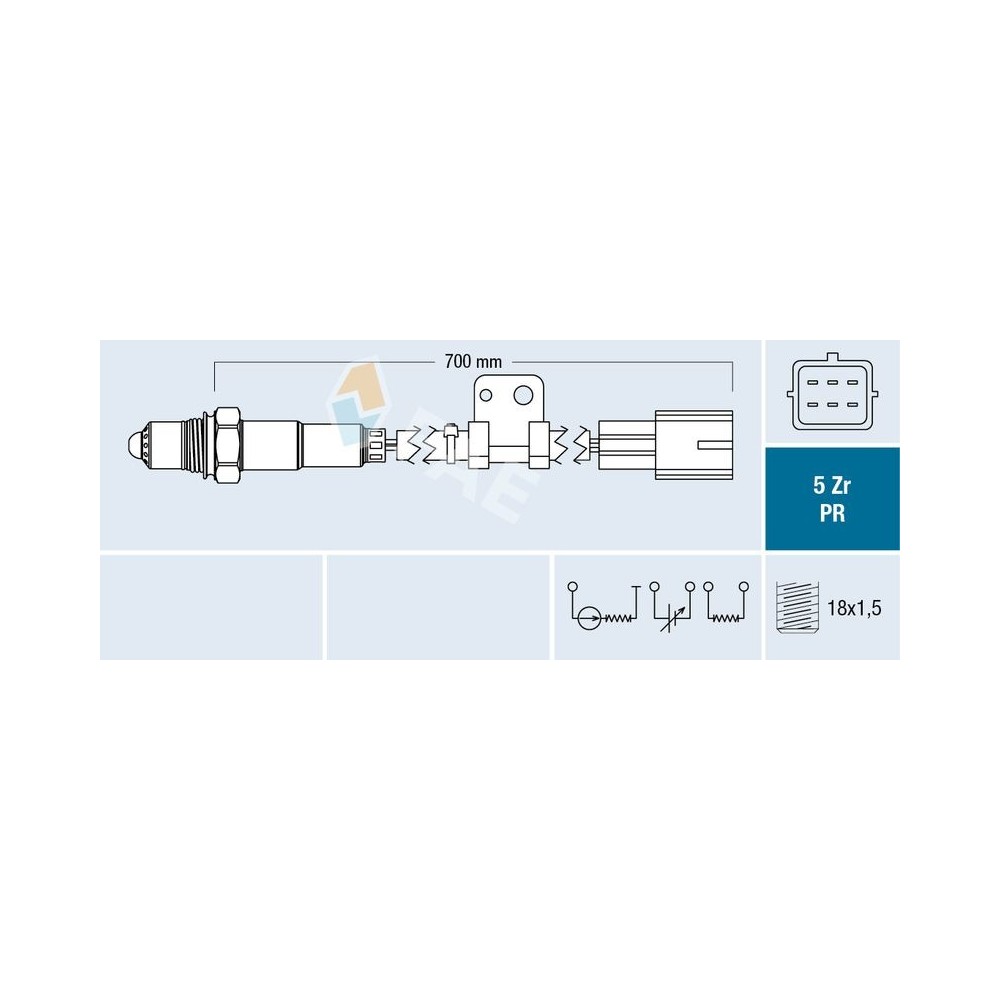 Lambda Sensor FAE 75090