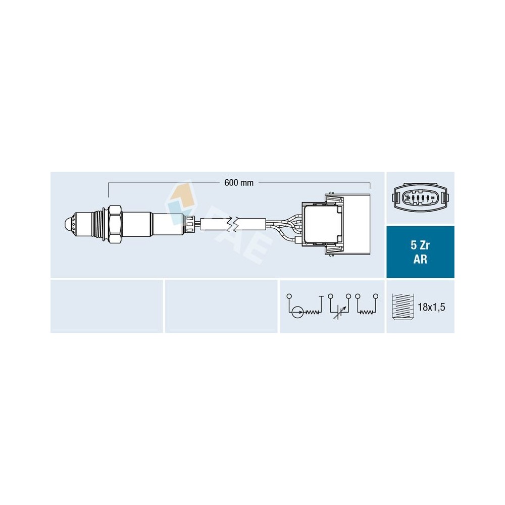 Lambda Sensor FAE 75145