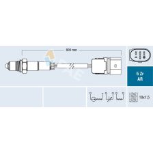 Lambda Sensor FAE 75357