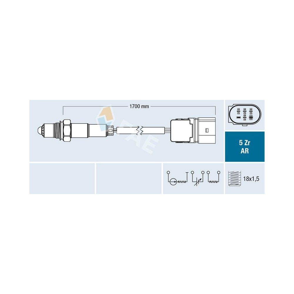 Lambda Sensor FAE 75361