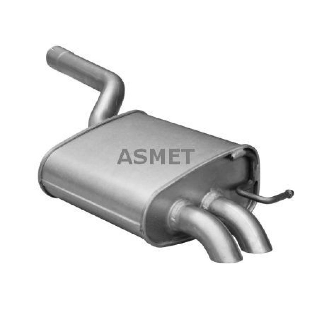 Rear Silencer ASMET 03.122