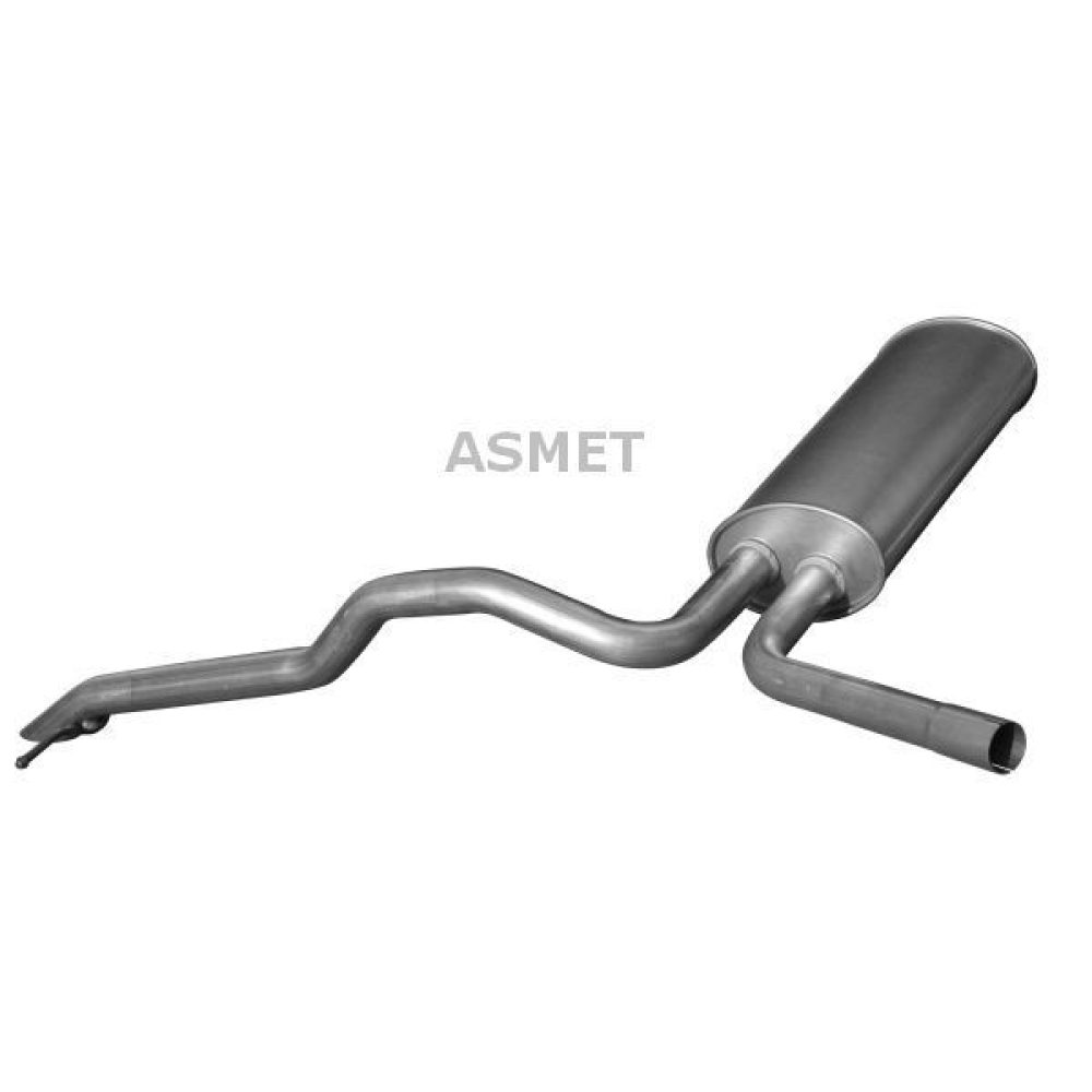 Rear Silencer ASMET 10.122