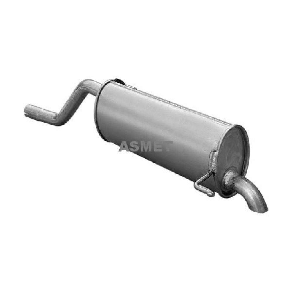 Rear Silencer ASMET 16.111