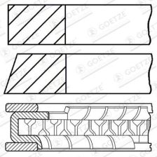 Piston Ring Set GOETZE ENGINE 08-116100-00